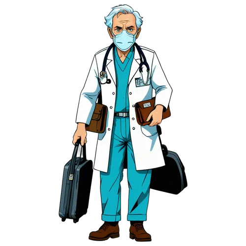 medical illustration,cartoon doctor,male nurse,theoretician physician,physician,healthcare professional,pathologist,veterinarian,emergency medicine,medical staff,ship doctor,pharmacist,health care pro
