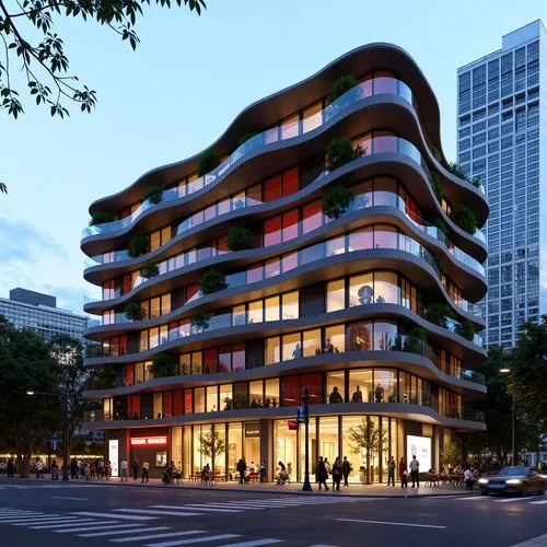 Postmodernism Style Soccer Stadium Architecture Design Ideas