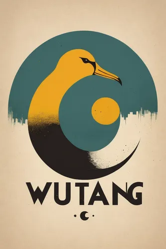 Craft a minimalist WuTang logo with clean lines and subtle shading,wu,wing chun,wuchang,yunnan,yang,logodesign,yuanyang,west sumatra,wuyi,wushu,taijiquan,kung,wupatki,weaning,ylang-ylang,titane design