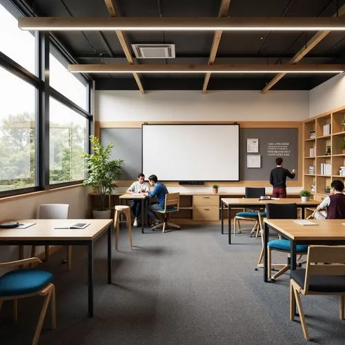 Elementary School Romanticism Style Architecture Design Ideas