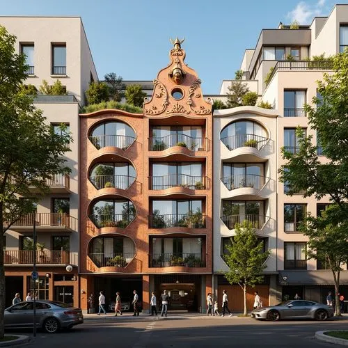 Art Nouveau Style Architecture Design Ideas