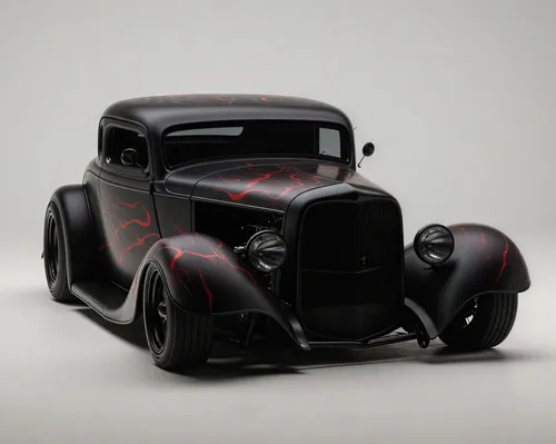 an old fashion black car on a white background,model car,street rod,black beetle,rat rod,miniature car,ford cologne,ford car,cartoon car,toy car,radio-controlled car,hearse,miniature cars,ford truck,m