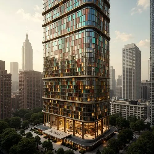Skyscrapers Brutalism Style Design Ideas