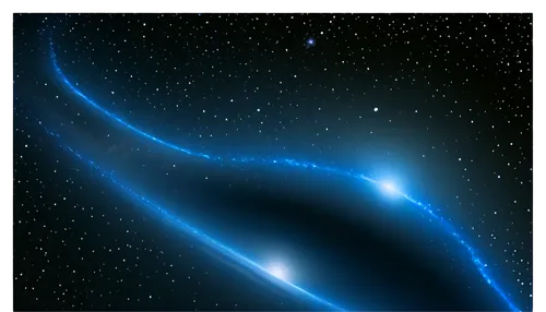 Galaxy background, stars twinkling, dark blue nebula, wispy clouds, 3D rendered, HD quality, high contrast, cinematic composition, panoramic view, vibrant colors, soft focus on foreground.,the sky has