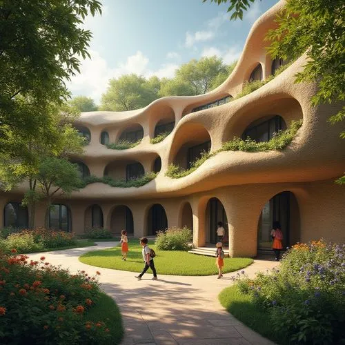 Middle School Sustainable Architecture Design Ideas