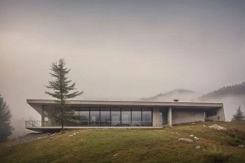 house design mountain,house in mountains,house in the mountains,mountain hut,foggy landscape,swiss house,house with lake,the cabin in the mountains,foggy mountain,lago grey,chalet,alpine hut,modern ho