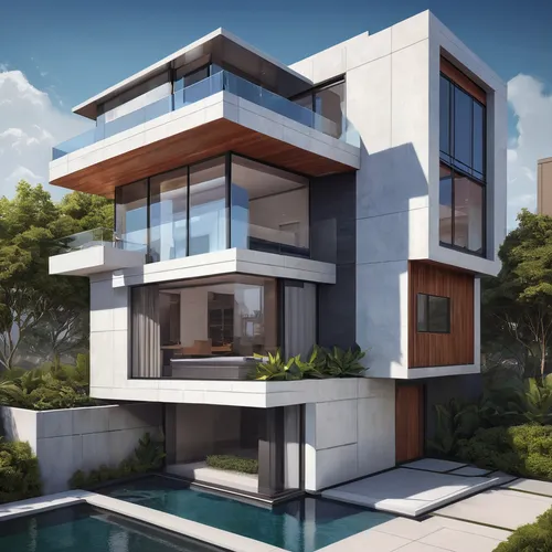 modern architecture,modern house,modern architecture,3d rendering,luxury property,contemporary,cubic house,luxury real estate,build by mirza golam pir,luxury home,smart house,modern style,residential 