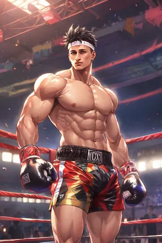 Sexy strong man,boxer,professional boxer,lethwei,sanshou,muay thai,professional boxing,edge muscle,sports hero fella,striking combat sports,wrestler,macho,muscle man,fuel-bowser,combat sport,boxers,pa