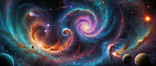 celestial bodies, and the intricate mysteries of the universe. The lines are blurred, but the focus is fixed on the intricate details of the universe beyond. The intricate geometric shapes and swirlin