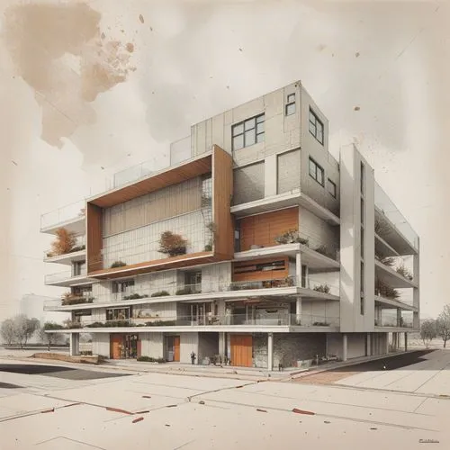 Modern Commercial building