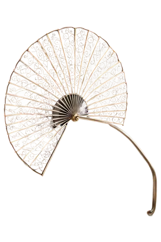 Colorful free-use fan, ornate metal frame, intricate design, soft fabric blades, gentle curves, delicate patterns, sparkling silver handle, morning sunlight filtering through, shallow depth of field, 