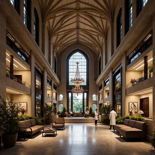 Clinic Gothic Style Building Architecture Design Ideas