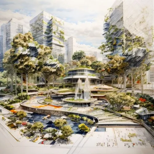 A beautifully landscaped building,garden design sydney,urban park,palo alto,landscape design sydney,lafayette park,center park,landscape plan,landscape designers sydney,park akanda,barangaroo,costaner