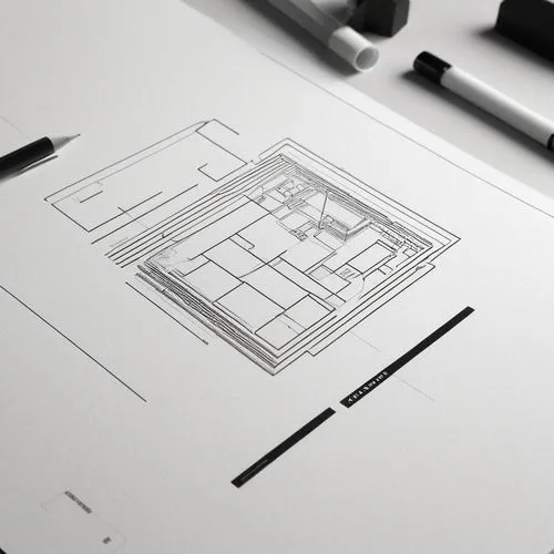 Minimalist logo design for an architecture and urban planning firm named "Allgemeiner Plan". Use stylized letters "A" and "P" integrated into a clean geometric composition inspired by architectural si