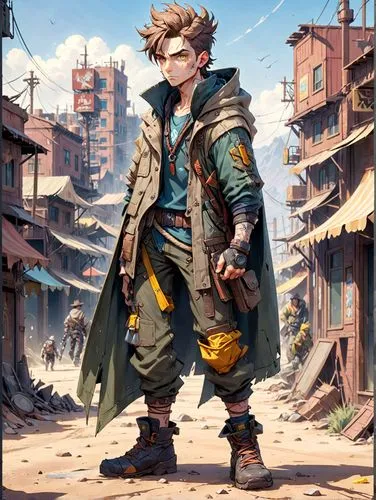jolliet,hayner,auron,wukong,arcangelo,toshinori,male character,axton,tenkrat,adventurer,postapocalyptic,brewmaster,colyandro,gangplank,vagabond,game illustration,tidus,shipwright,saiyuki,lugus,Anime,A
