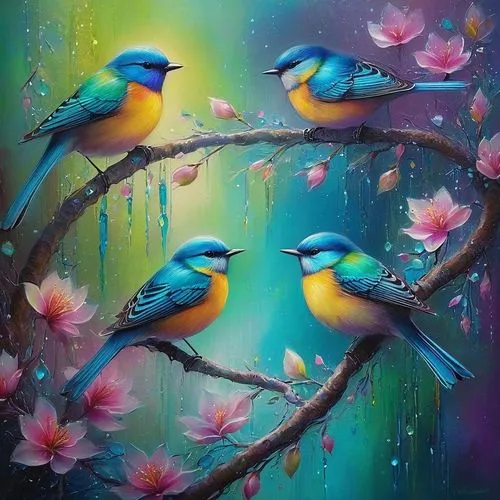 Birds chirped melodically, their songs carrying through the ancient trees as if celebrating the princess's arrival. Flowers bloomed in a vibrant tapestry of colors, each petal seeming to glisten with 