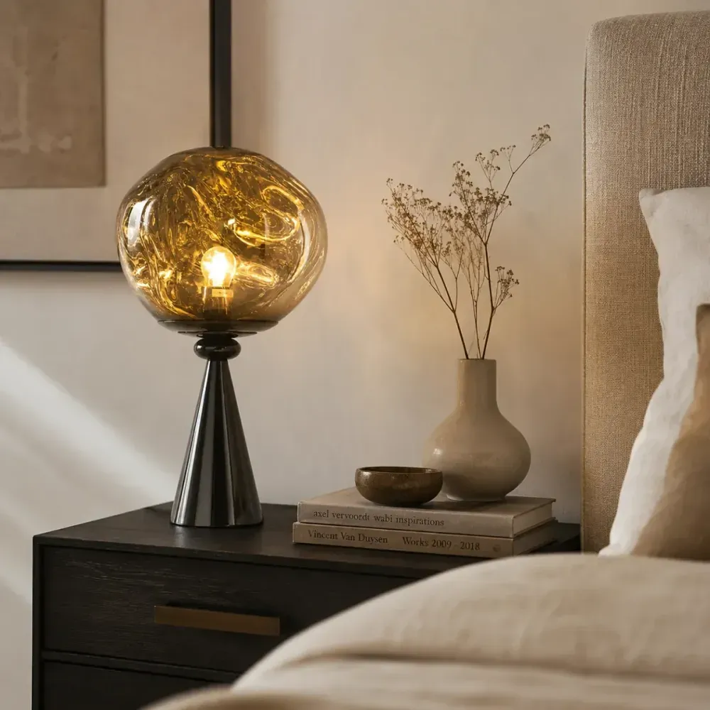 Orbit Sphere Table Lamp