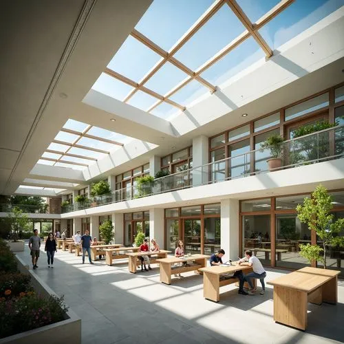 Futurism Style Schools Architecture Design Ideas