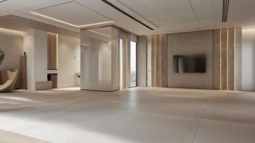 A minimal interior design of an apartment. Add some sofa like the sample ,a living room has white walls and a plant,luxury home interior,interior modern design,hallway space,luxury bathroom,penthouses