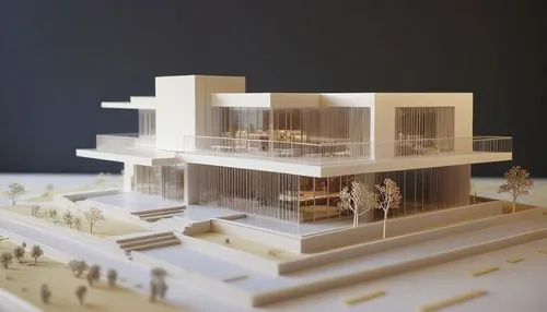 a model of a residential building with a very tall structure,lasdun,model house,associati,arkitekter,unbuilt,snohetta,moneo,archidaily,passivhaus,mipim,maquette,chipperfield,tschumi,seidler,elbphilhar