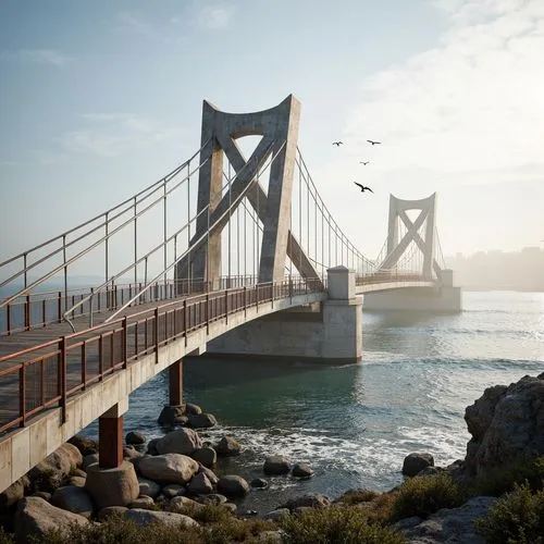 Coastal Bridges Deconstructivism Architecture Design Ideas