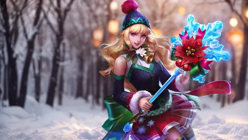 Christmas themed background, decorated trees with lights, winter village, festive, cartoony, jolly,natal lily,christmas banner,nami,winter festival,winter background,christmas background,christmas sno