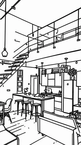 coffee shop,sketchup,coffeeshop,the coffee shop,coffeehouses,coffeehouse,teashop,office line art,cafe,food line art,mono-line line art,teahouse,line drawing,loft,kitchen,mono line art,eatery,wine bar,