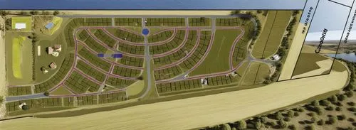 barrio,irrigation system,sewage treatment plant,wine-growing area,race track,ski facility,landscape plan,street plan,layout,subdivision,ball track,second plan,baseball diamond,earthwork,baseball field