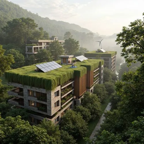 Apartment Blobitecture Style Building Architecture Design Ideas