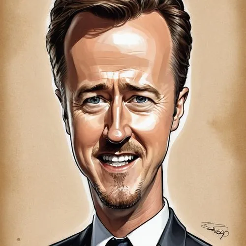 Edward Norton,caricature,caricatured,caricatures,caricaturist,caricaturing,boulle,chandler,dunph,dunbrody,mentalist,lokportrait,mandelson,stotts,brownfield,hughart,skaife,mulroney,caricaturists,forres