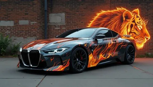 the sports car has an orange and black tiger pattern on it,fire breathing dragon,firespin,flaming,flame of fire,fire eyes,fiery,flaming torch,3d car wallpaper,firey,dancing flames,ignited,ignite,fire 