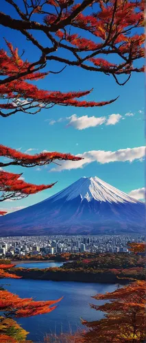 Mt. Fuji View in Autumn,fuji,mount fuji,mt fuji,fuji mountain,autumn in japan,japan landscape,kamchatka,hokkaido,beautiful japan,japanese mountains,autumn background,fujiyama,stratovolcano,autumn scen
