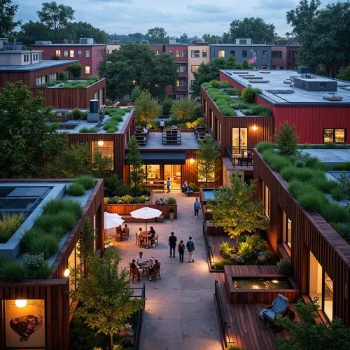 Music Venue Social Housing Architecture Design Ideas