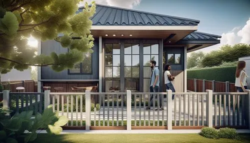 Cabaña San Isidro ,landscape design sydney,render,garden design sydney,3d rendering,wooden house,dreamhouse,white picket fence,townhomes,landscape designers sydney,victorian house,renderings,sketchup,