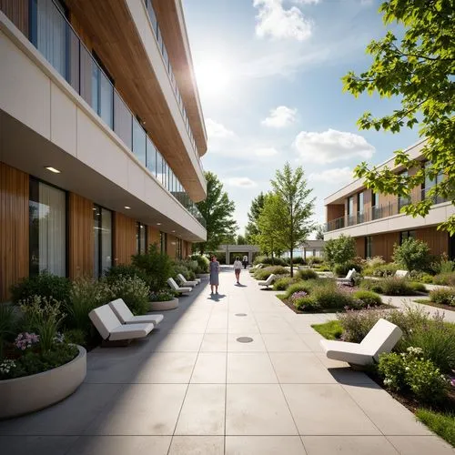 Hospital Minimalism Style Architecture Design Ideas
