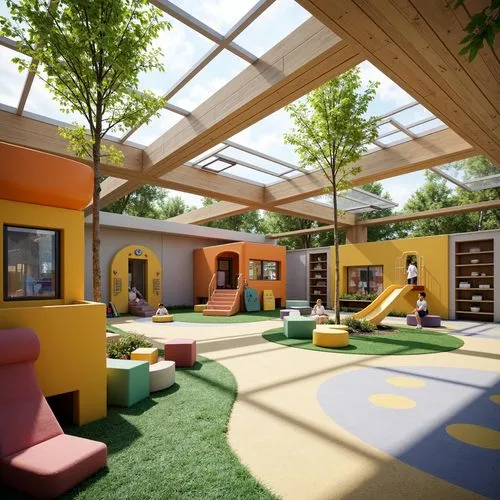 Kindergarten Experimental Architecture Design Ideas