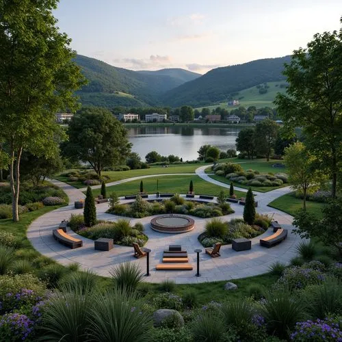 Amphitheater Romanesque Style Building Design Ideas