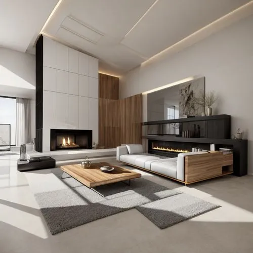 modern living room,interior modern design,modern room,fire place,modern decor,modern kitchen interior,3d rendering,modern kitchen,livingroom,home interior,modern minimalist kitchen,apartment lounge,li