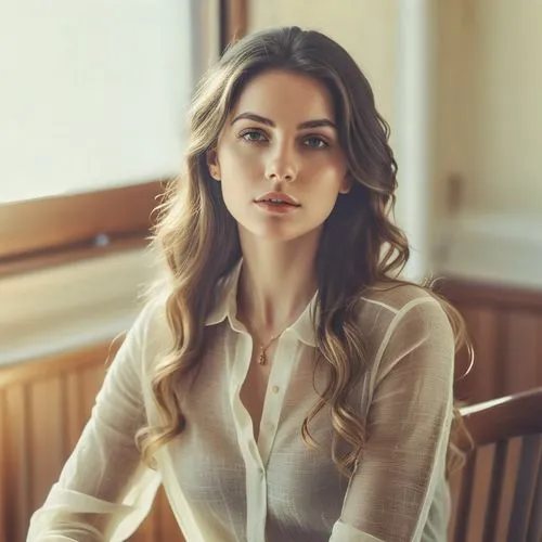 a woman is sitting down wearing a shirt and jeans,harkavy,olesya,petka,petrova,haselrieder,teodorescu,bareilles,yevgenia,scherfig,gagloyeva,svitlana,bellisario,evgenia,lera,sanja,ksenia,evgeniya,zaits