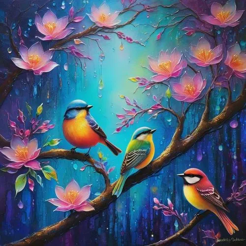 Birds chirped melodically, their songs carrying through the ancient trees as if celebrating the princess's arrival. Flowers bloomed in a vibrant tapestry of colors, each petal seeming to glisten with 