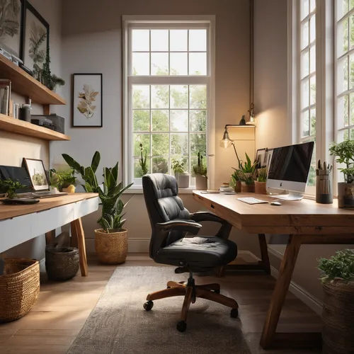working space,modern office,wooden desk,office desk,danish furniture,creative office,writing desk,blur office background,desk,work space,office chair,home office,the living room of a photographer,secr