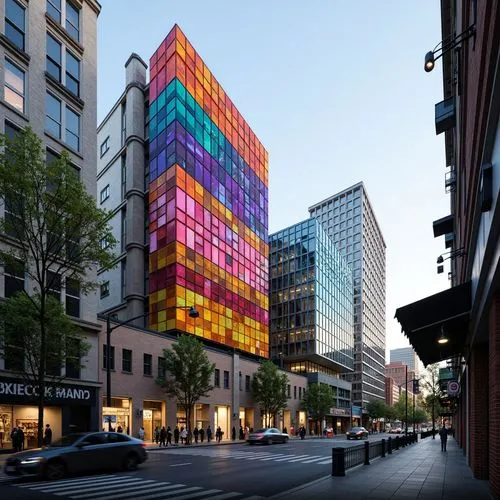 Eclectic Distribution Center Architecture Design Ideas