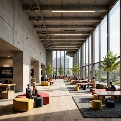 High School Modernism Style Architecture Design Ideas