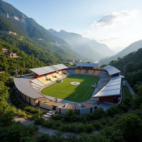 Football Stadium Renaissance Style Architecture Design Ideas
