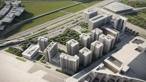 realistic sky view of urban design 
,zhengzhou,tianjin,new housing development,urban development,shenyang,shenzhen vocational college,autostadt wolfsburg,nanjing,hongdan center,urban towers,apartment 