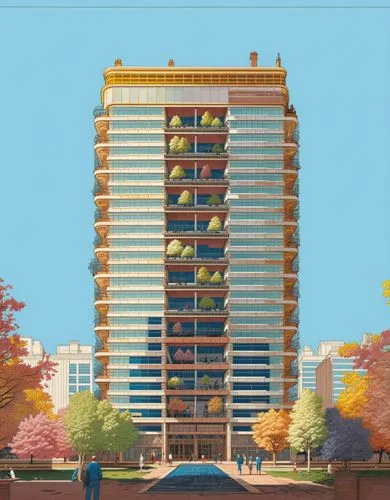 architectural illustrations,residential tower,apartment building,apartment block,sky apartment,skyscraper,the skyscraper,apartments,apartment blocks,apartment-blocks,skyscrapers,an apartment,renaissan