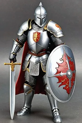  Action Figure， Full body,knight armor,knightly,crusader,guardsmark,knighten,hengist,cataphract,knight,bollandists,arthurian,knight tent,legionary,zorthian,crusade,peredur,garrison,elendil,armour,armo