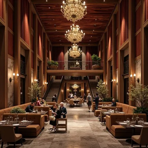 Byzantine Style Dining Hall Architecture Design Ideas