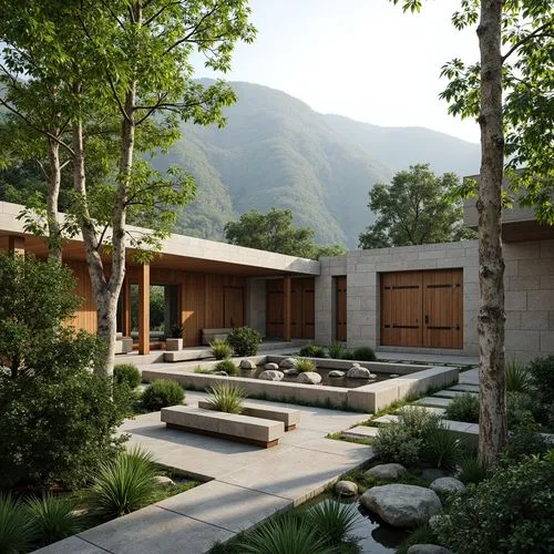 Monastery Fusion Architecture Design Ideas