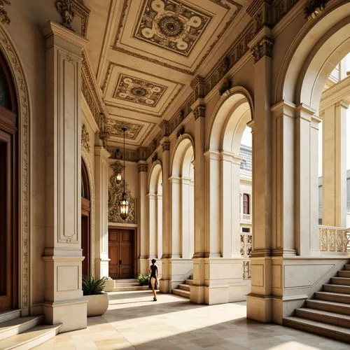 Hospitality Architecture Romanticism Style Building Design Ideas